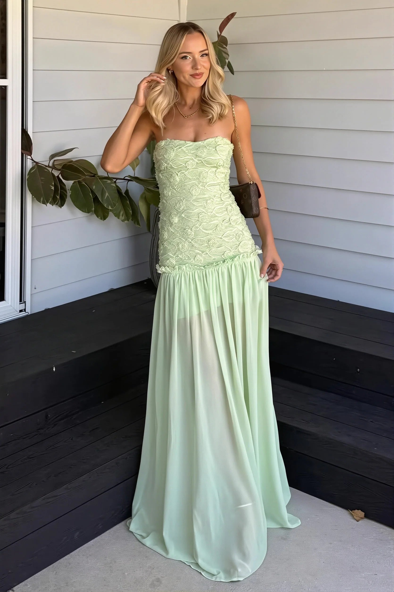 Liana Strapless Maxi Dress