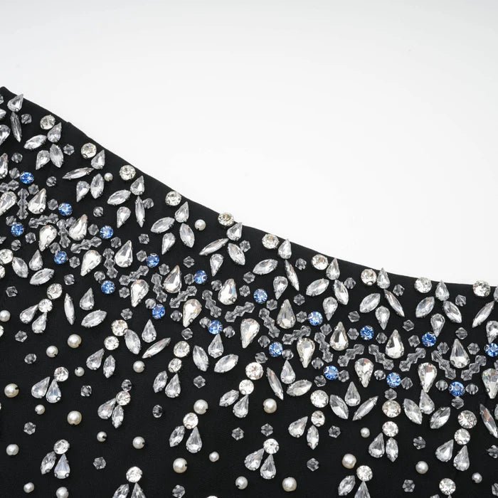 Cassandra Embellished Mini Dress - Livetta