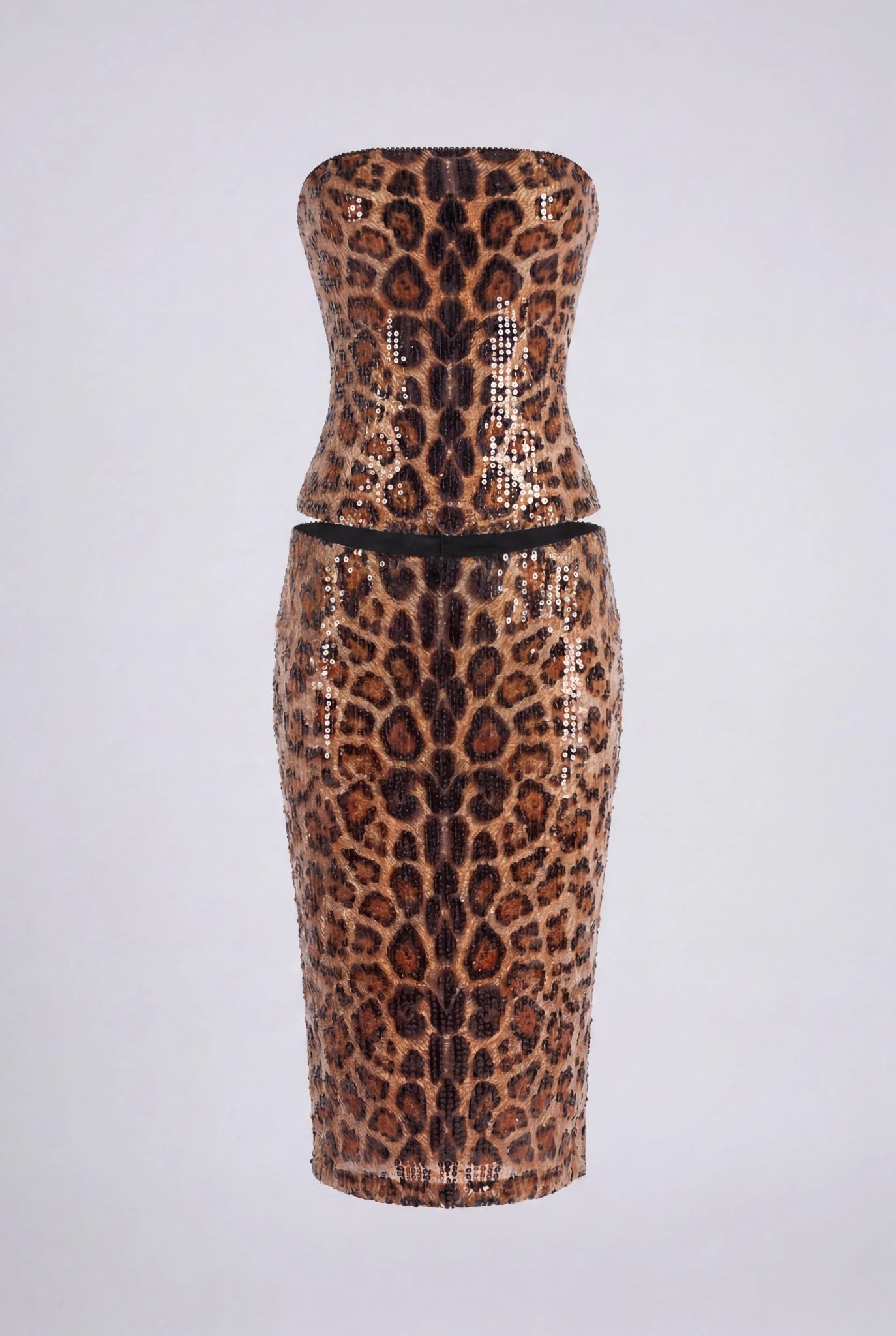 Helena Sequin Leopard 2 Piece Set - Livetta