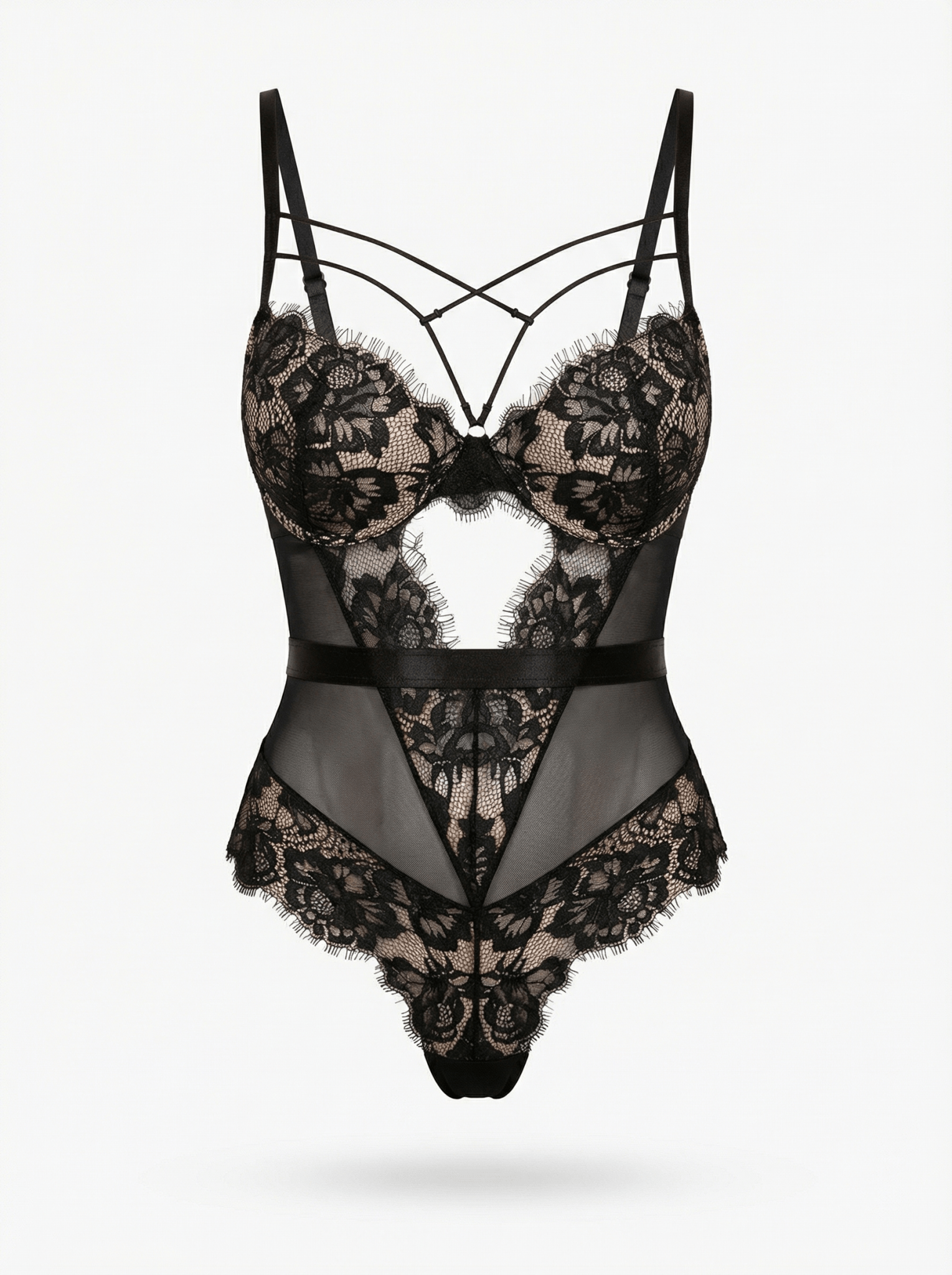 Paris Lace Bodysuit - Livetta