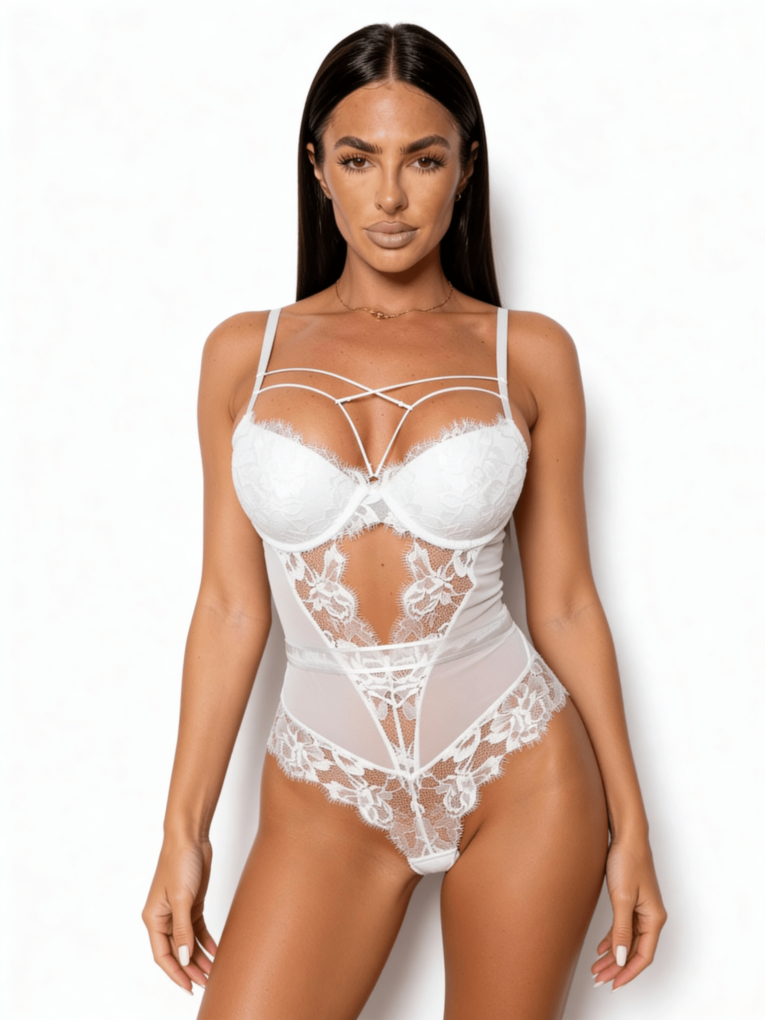 Paris Lace Bodysuit - Livetta