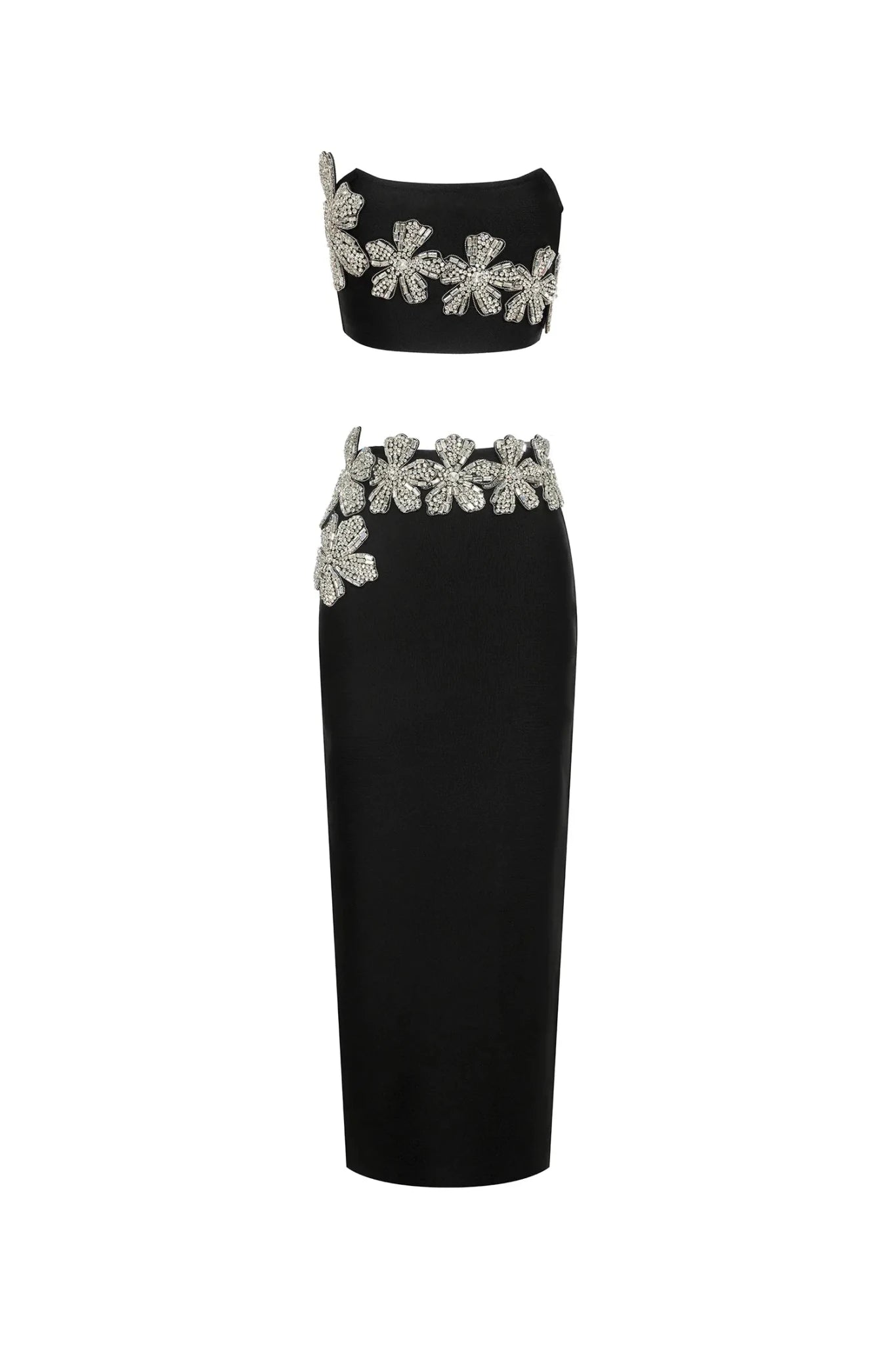 Windsor Diamond Flower Bandage 2 Piece Set - Livetta