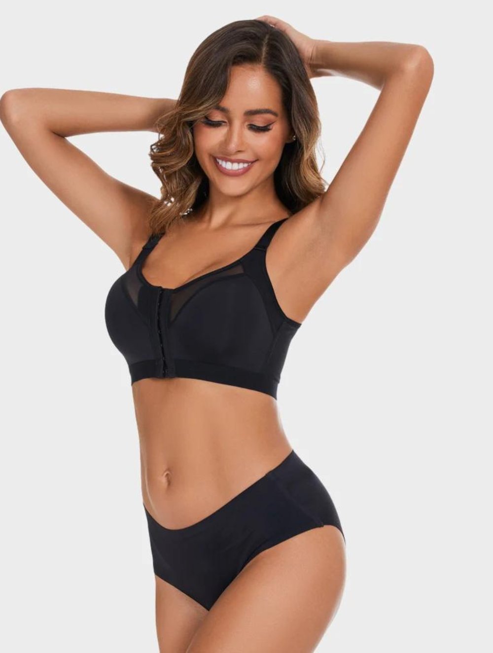Comfort Posture Corrector Bra (Black) - GetLivetta