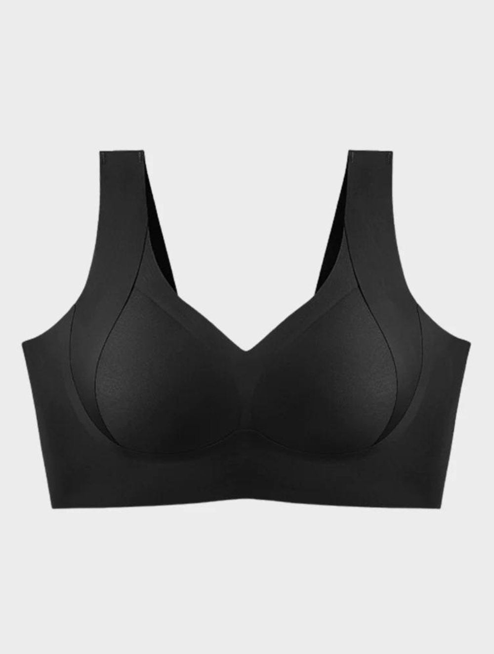 Daily Comfort Wireless Shaper Bra (Black) - GetLivetta