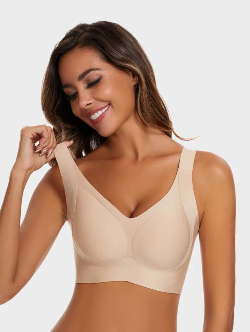 Daily Comfort Wireless Shaper Bra (Nude) - GetLivetta