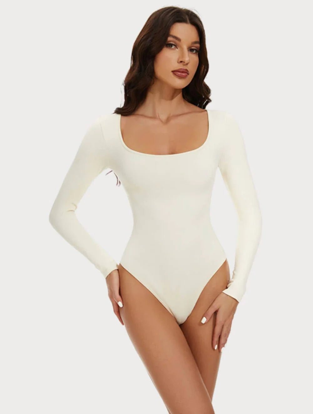 Long sleeve thong swimsuit shop
