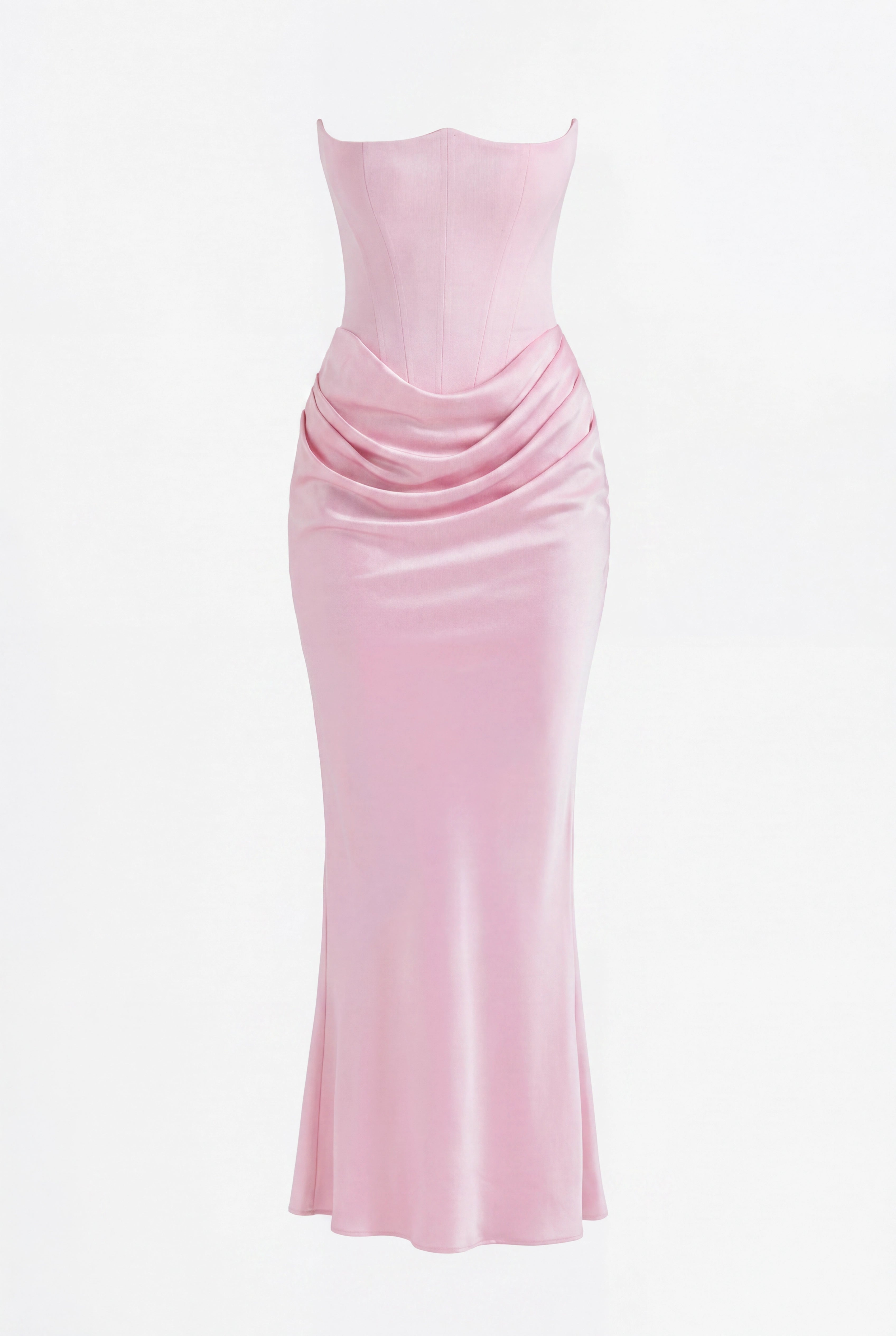 Eliza Strapless Corset Maxi Dress