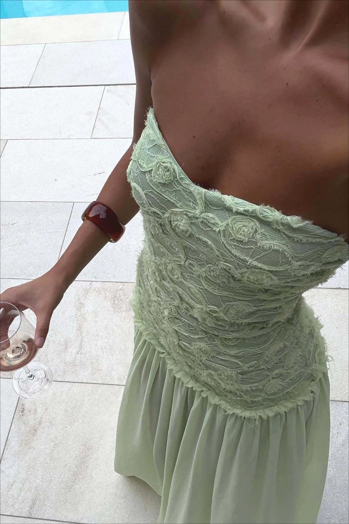 Liana Strapless Maxi Dress