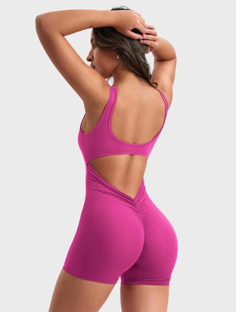 Lizvette V-Back Romper - GetLivetta