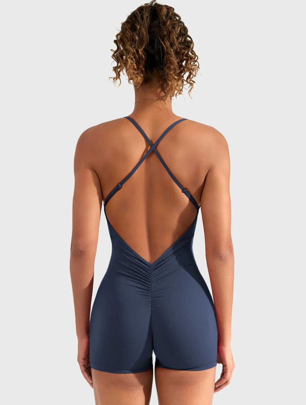 Liza V-Back Romper - GetLivetta