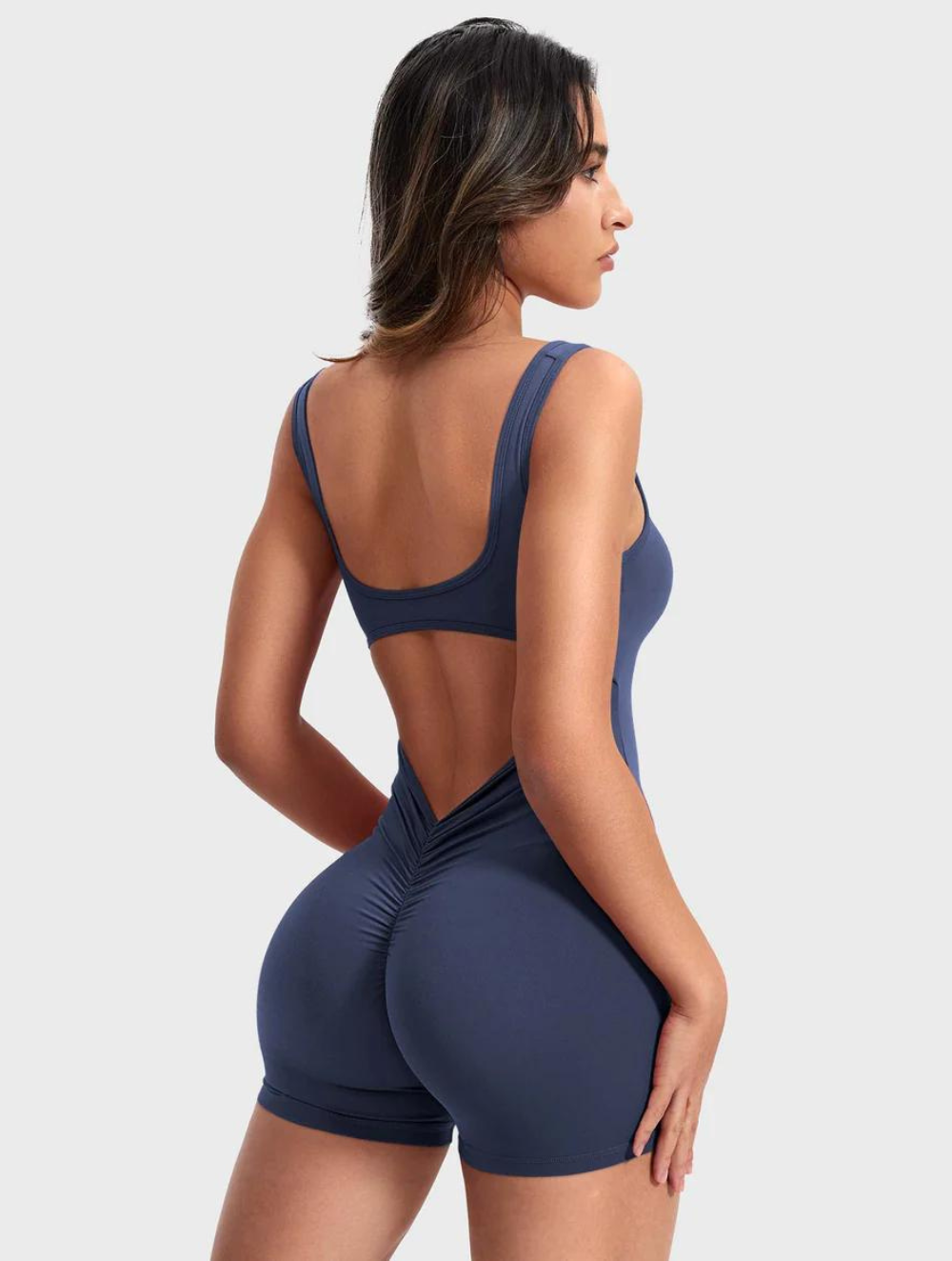 Lizvette V-Back Romper - GetLivetta