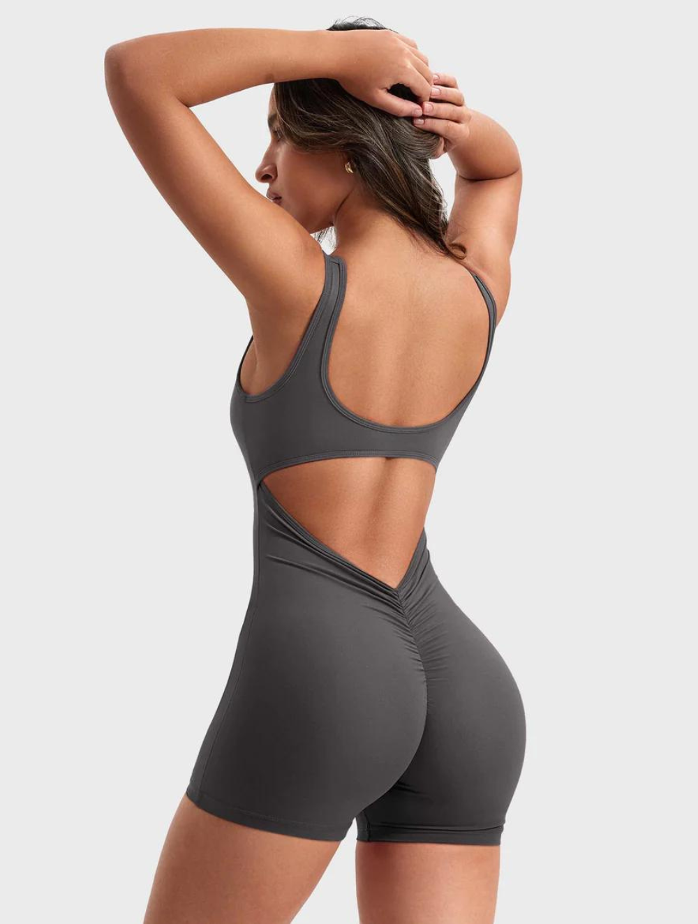 Lizvette V-Back Romper - GetLivetta