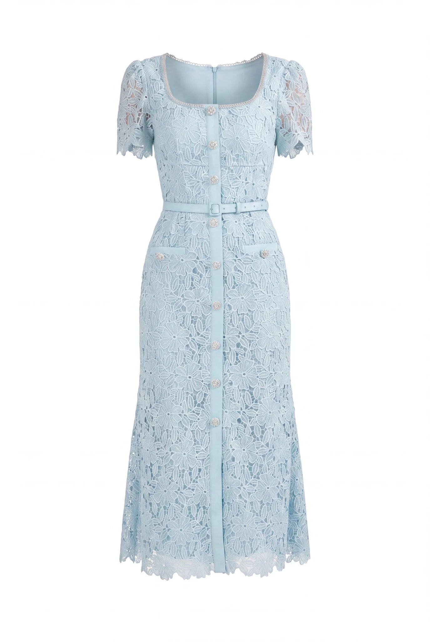 Azalea Lace Midi Dress - Livetta