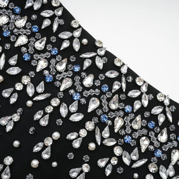 Cassandra Embellished Mini Dress - Livetta