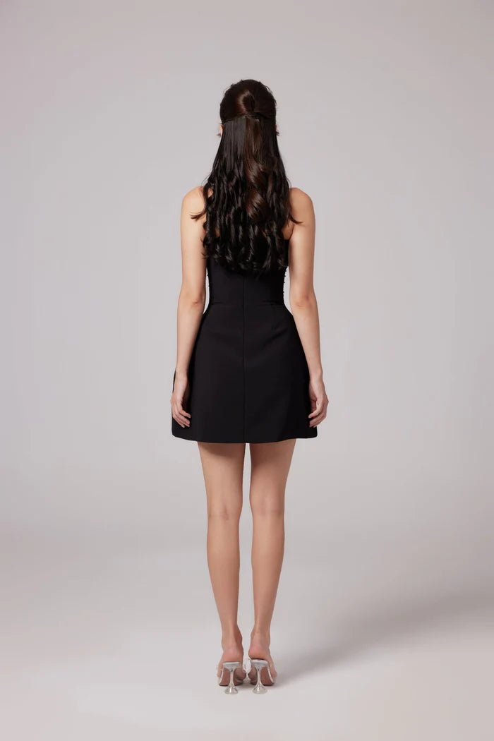 Cassandra Embellished Mini Dress - Livetta