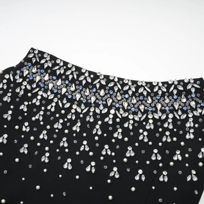 Cassandra Embellished Mini Dress - Livetta