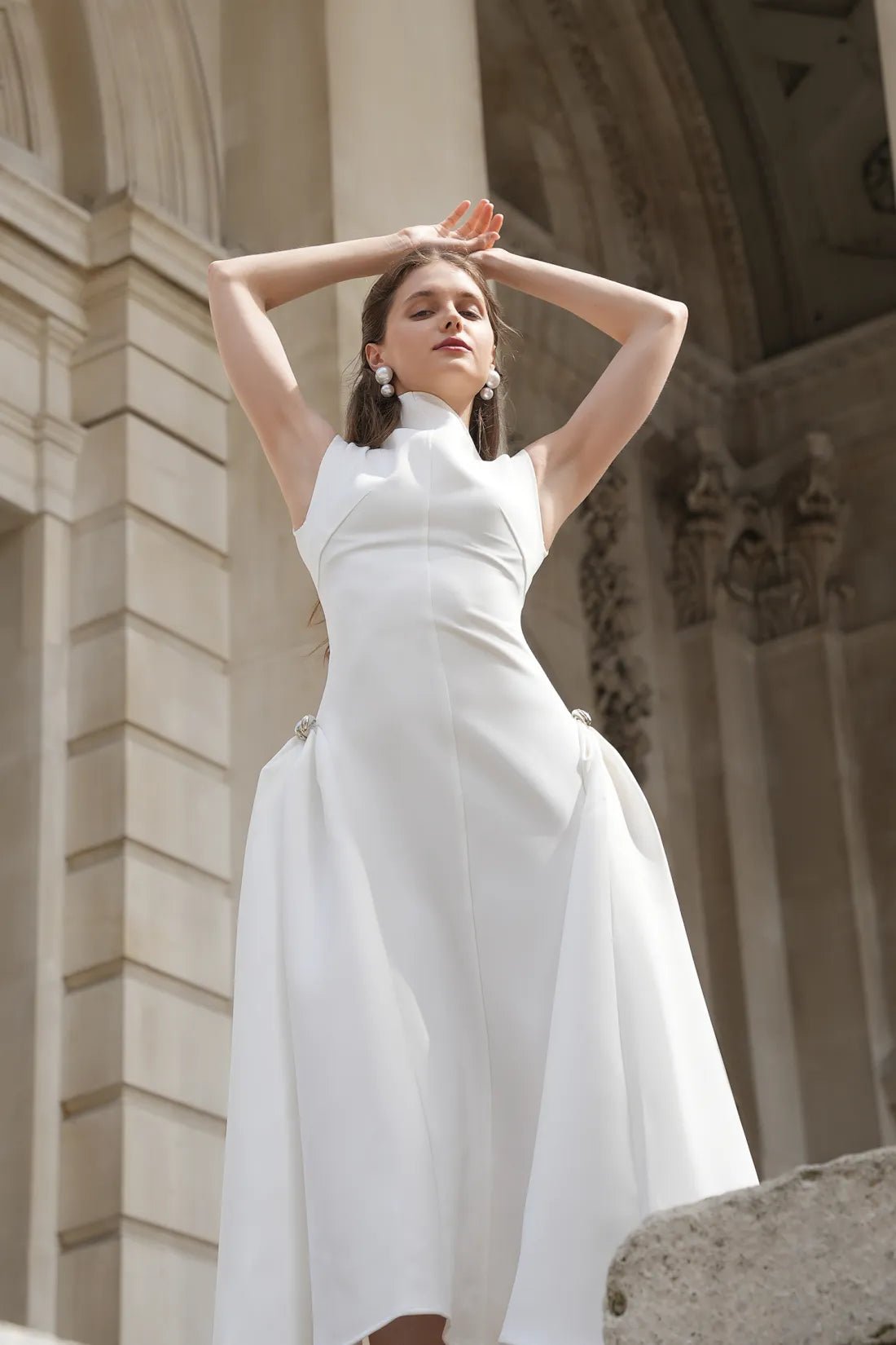 Christine Sleeveless Maxi Dress - Livetta