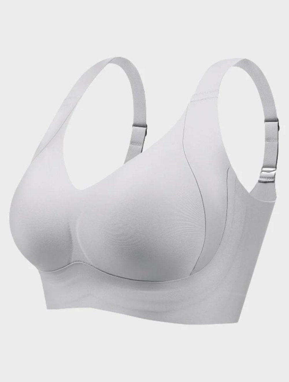 Daily Comfort Wireless Shaper Bra (White) - GetLivetta