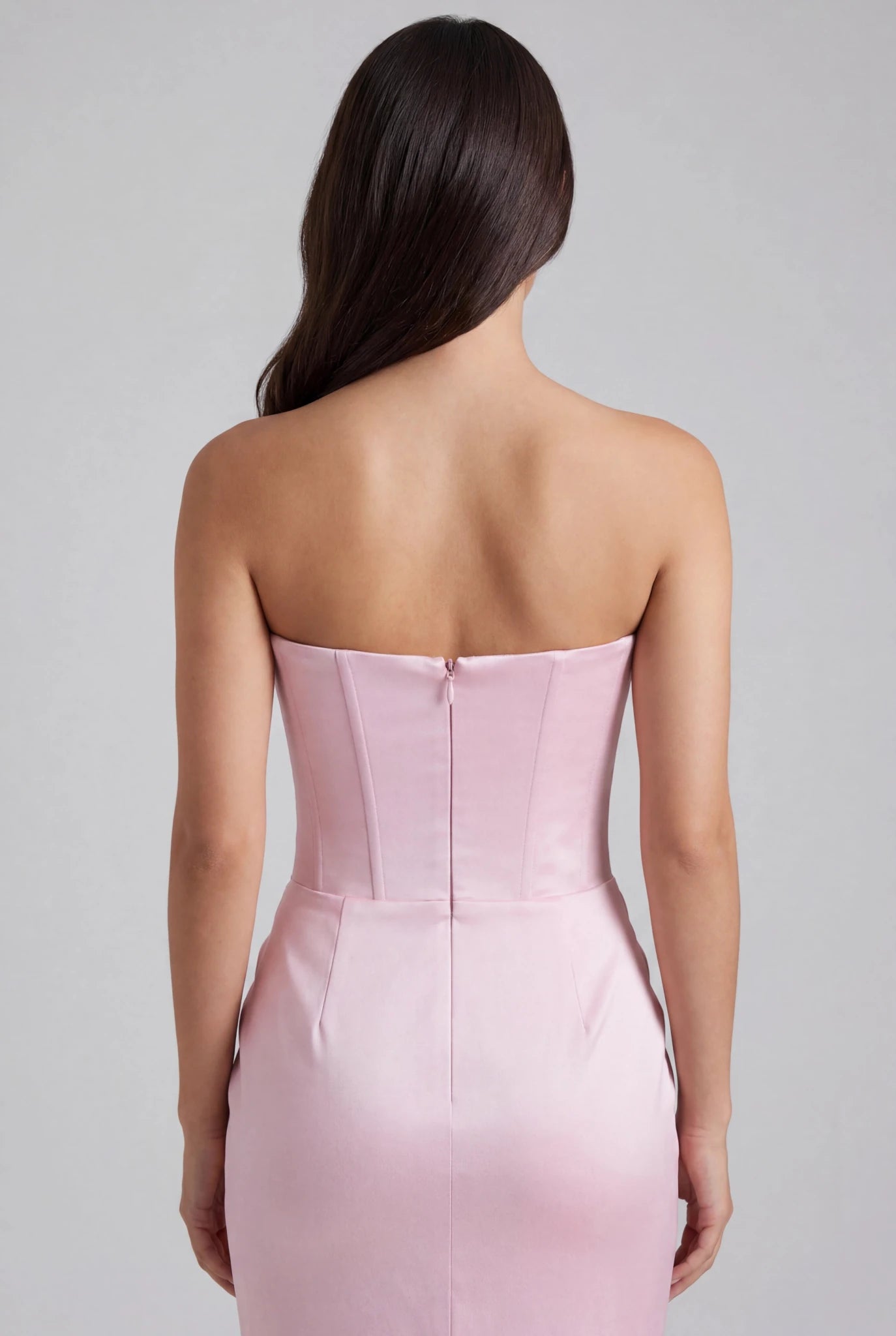 Eliza Strapless Corset Maxi Dress - Livetta