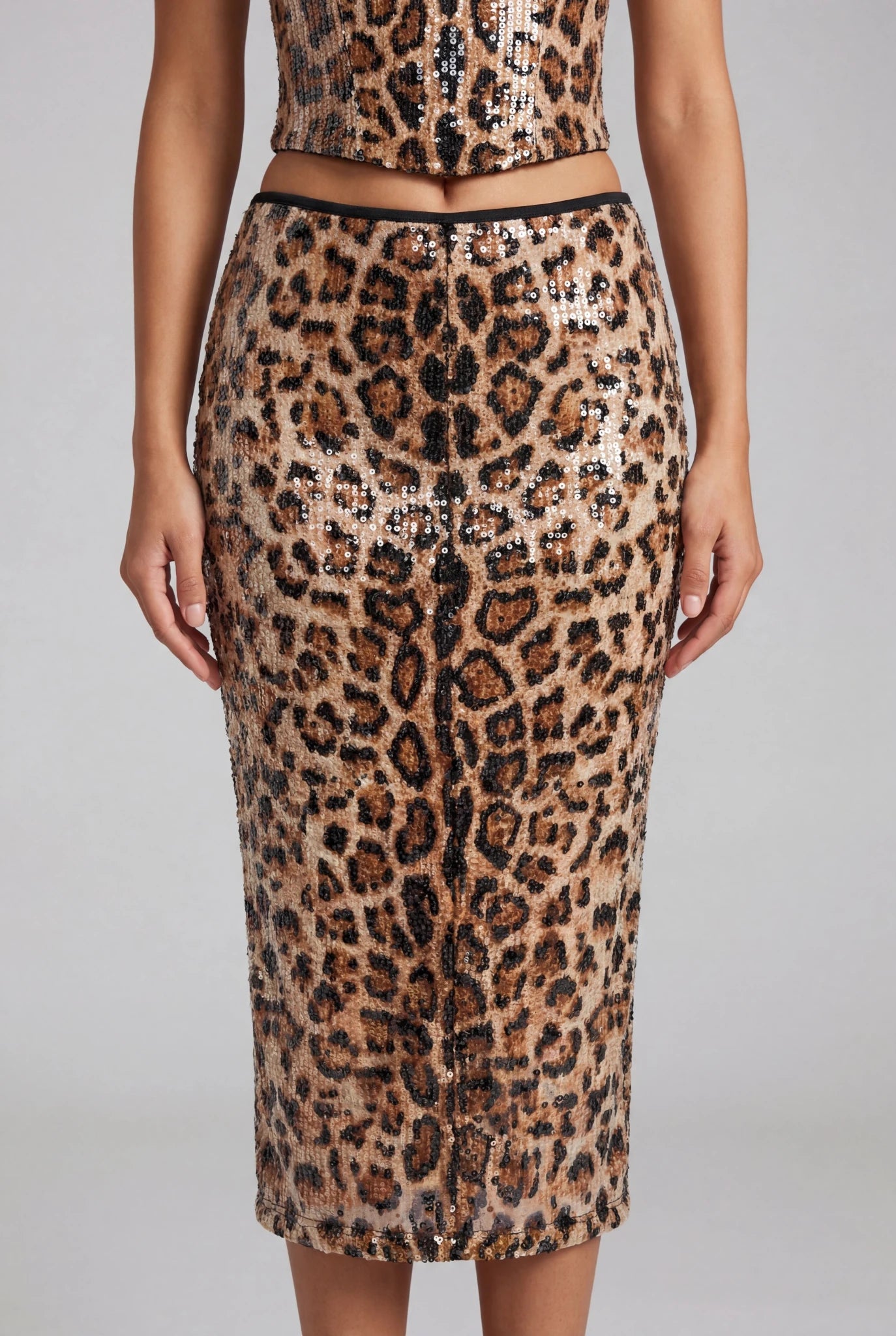 Helena Sequin Leopard 2 Piece Set - Livetta