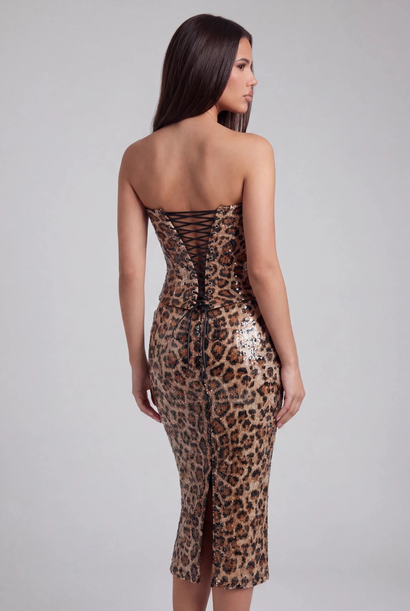 Helena Sequin Leopard 2 Piece Set - Livetta