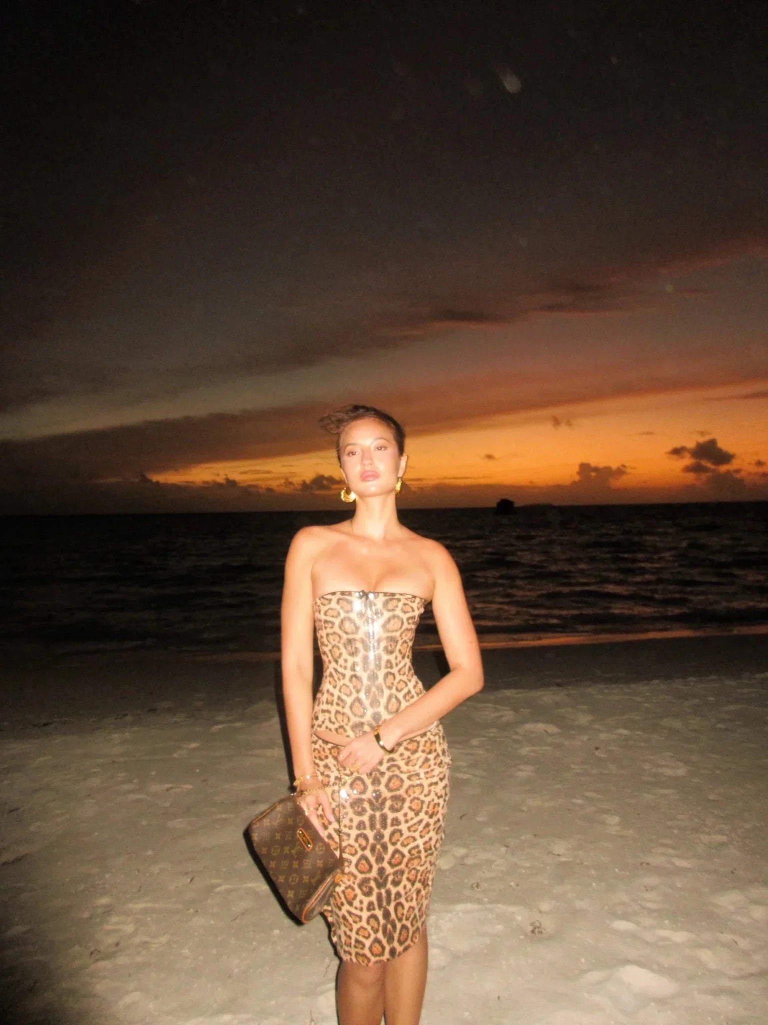 Helena Sequin Leopard 2 Piece Set - Livetta