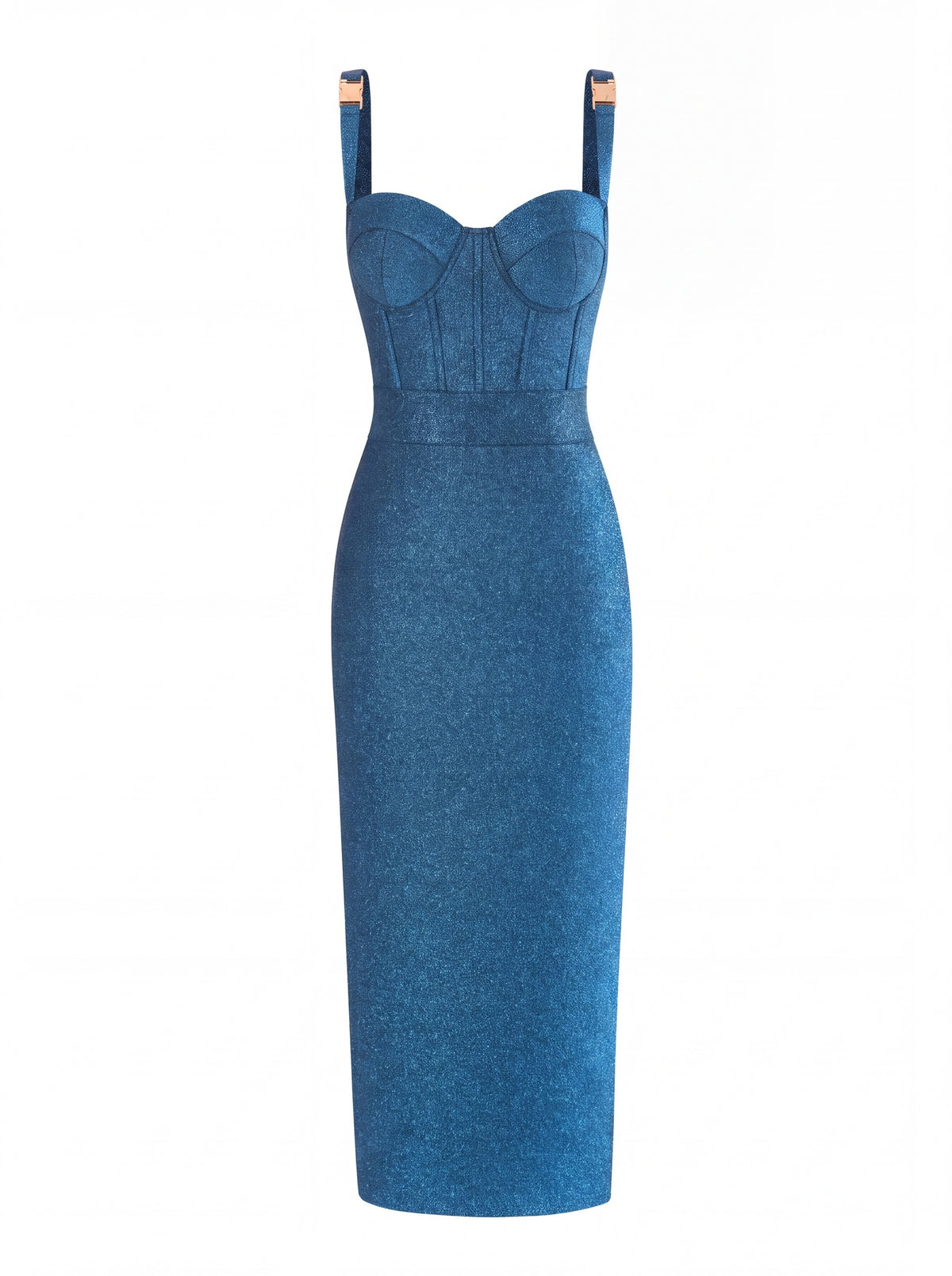 Saige Sleeveless V-Neck Bandage Maxi Dress