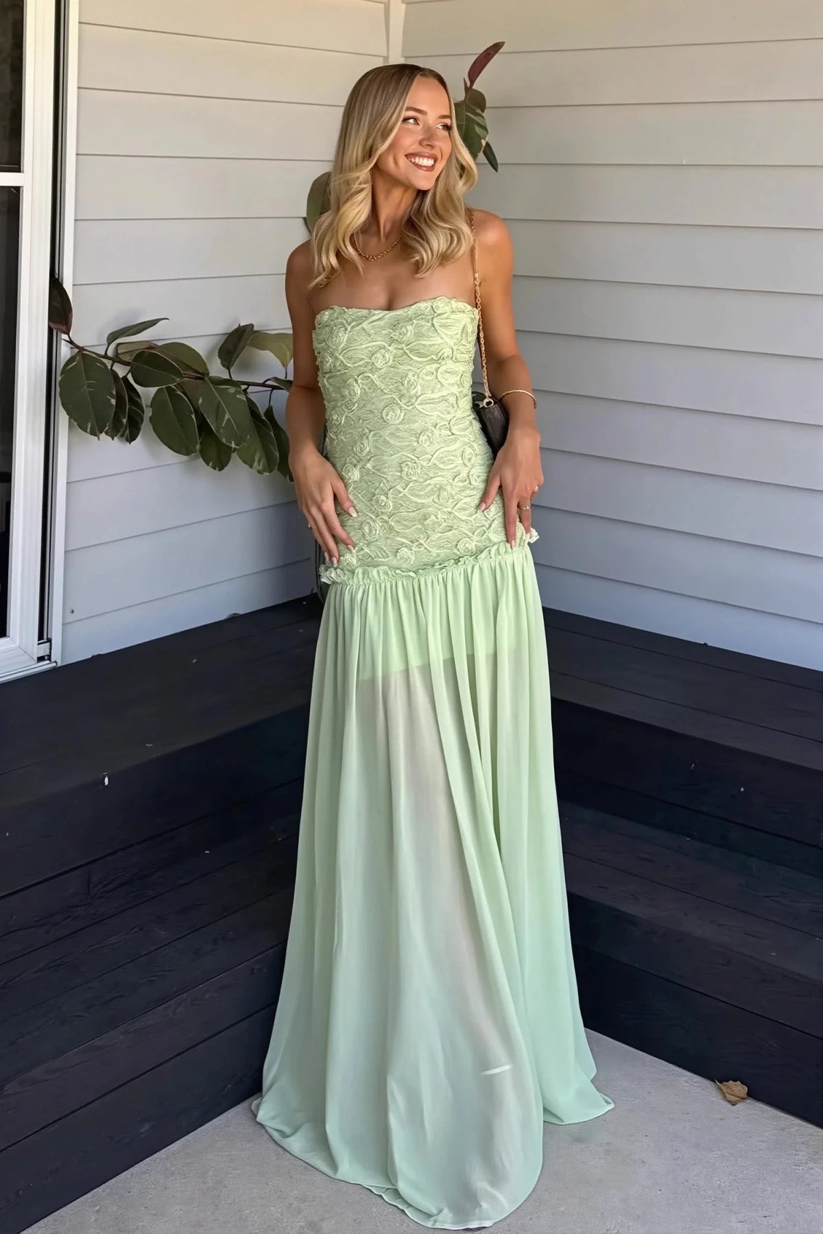 Liana Strapless Maxi Dress - Livetta