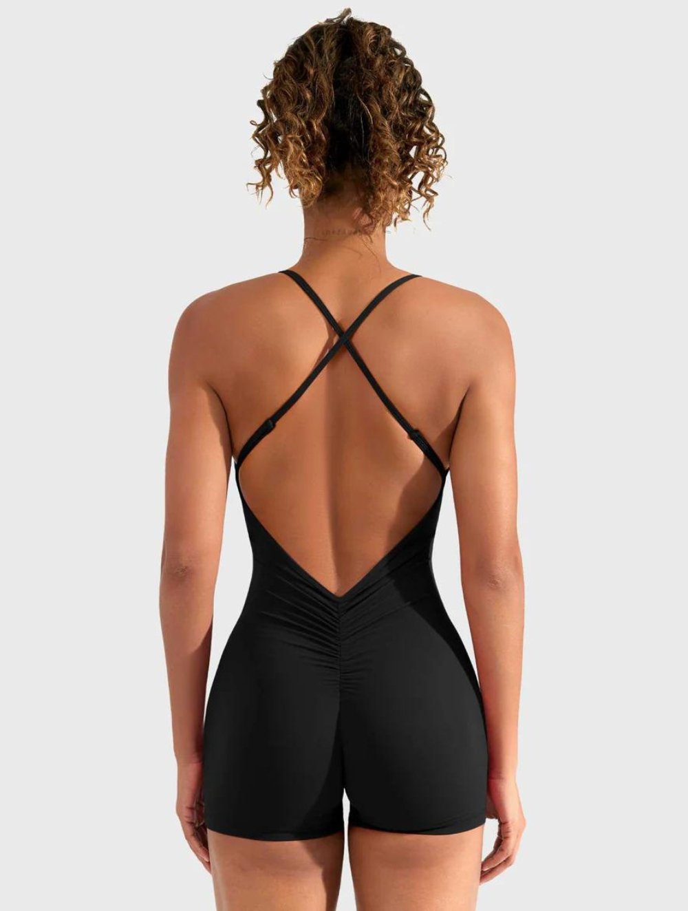 Liza V-Back Romper - GetLivetta