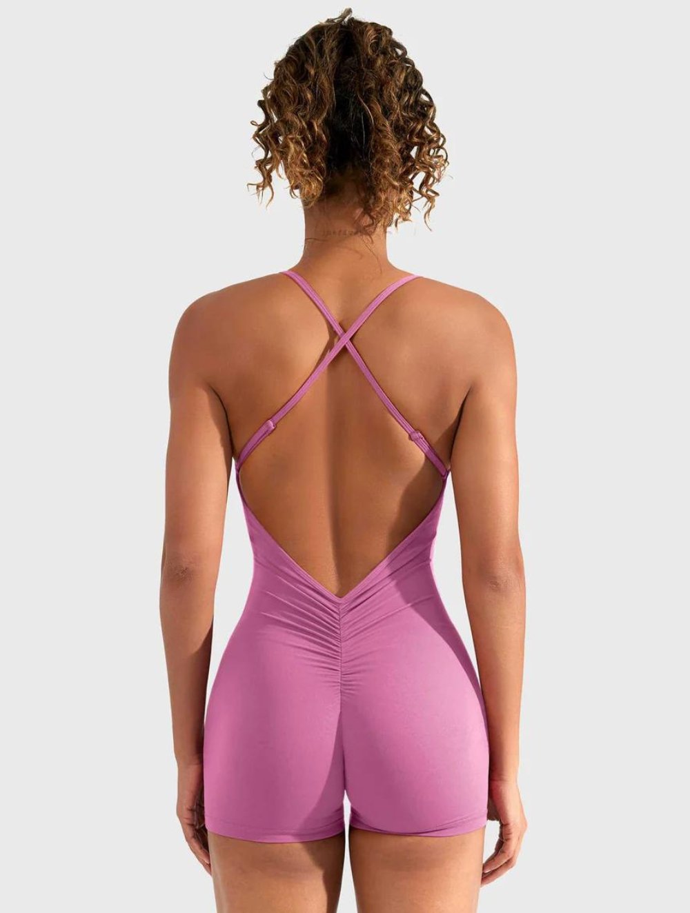 Liza V-Back Romper - GetLivetta