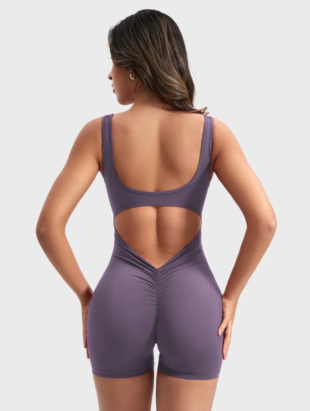 Lizvette V-Back Romper - GetLivetta