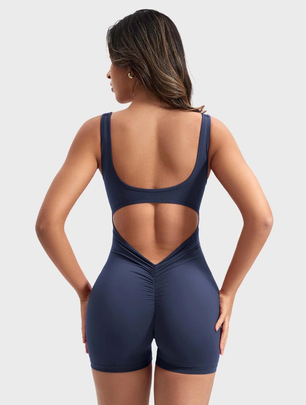 Lizvette V-Back Romper - GetLivetta