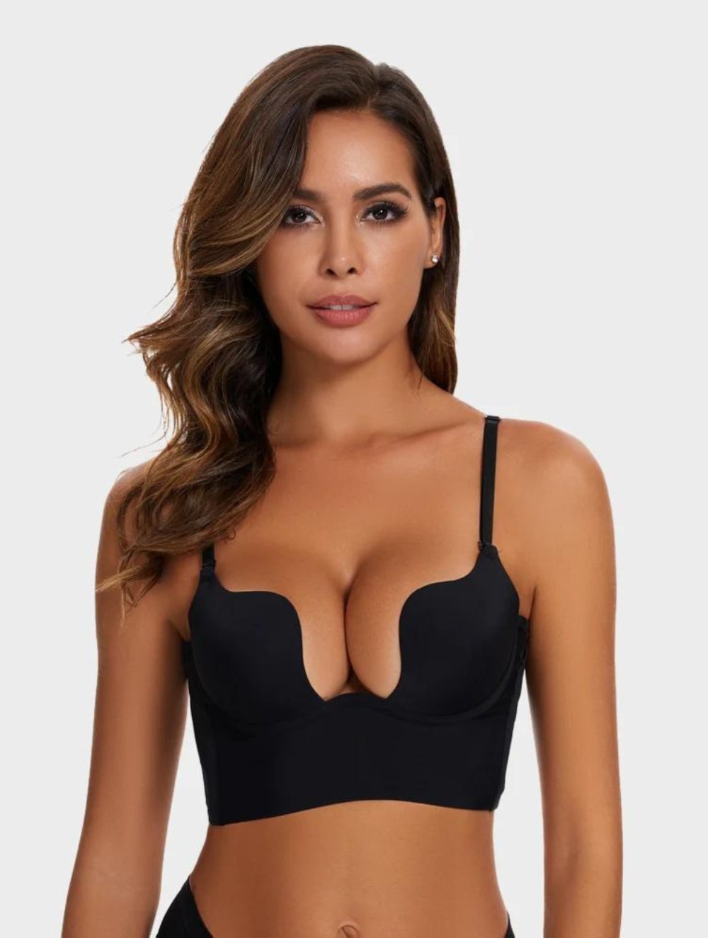 Low Cut U-Shaped Backless Bra - GetLivetta