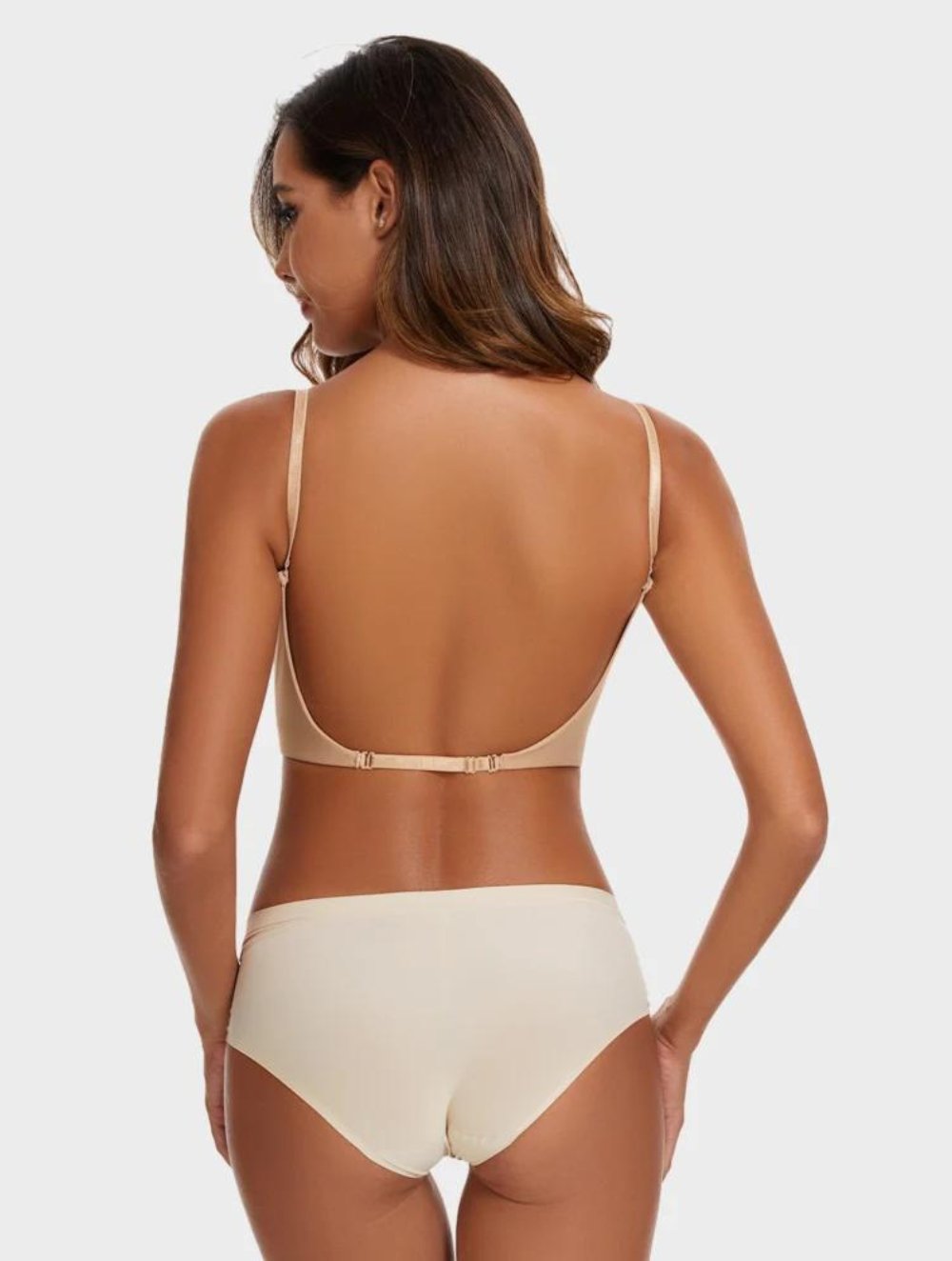 Low Cut U-Shaped Backless Bra - GetLivetta