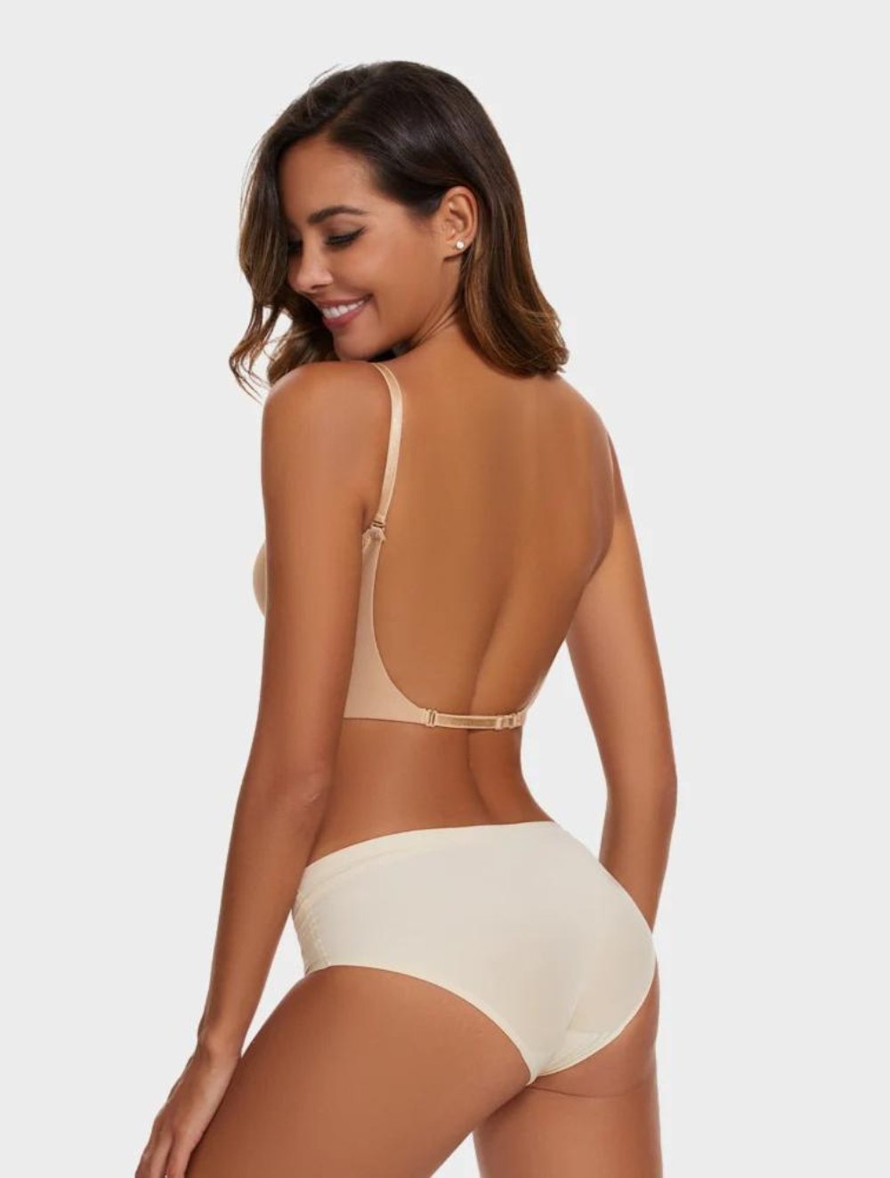 Low Cut U-Shaped Backless Bra - GetLivetta