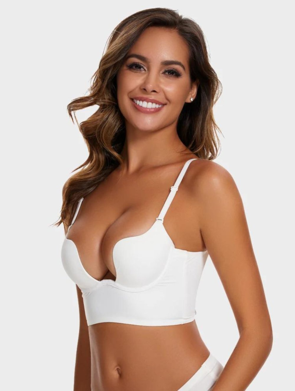 Low Cut U-Shaped Backless Bra - GetLivetta