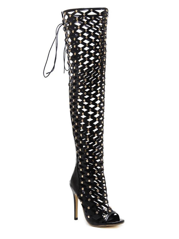 Mallory Lace Up Boots - Livetta