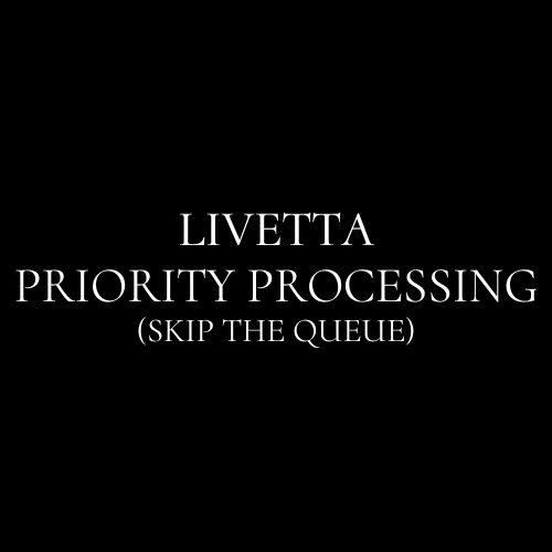 Priority Processing (Skip The Queue) - GetLivetta