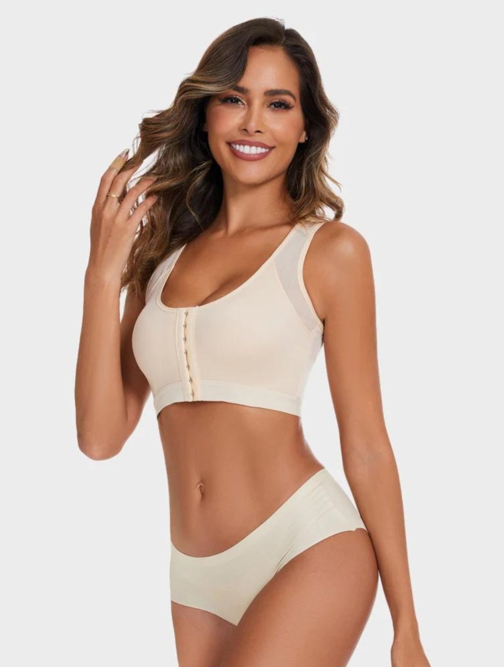 Soft X-Shaped Back Posture Bra - GetLivetta