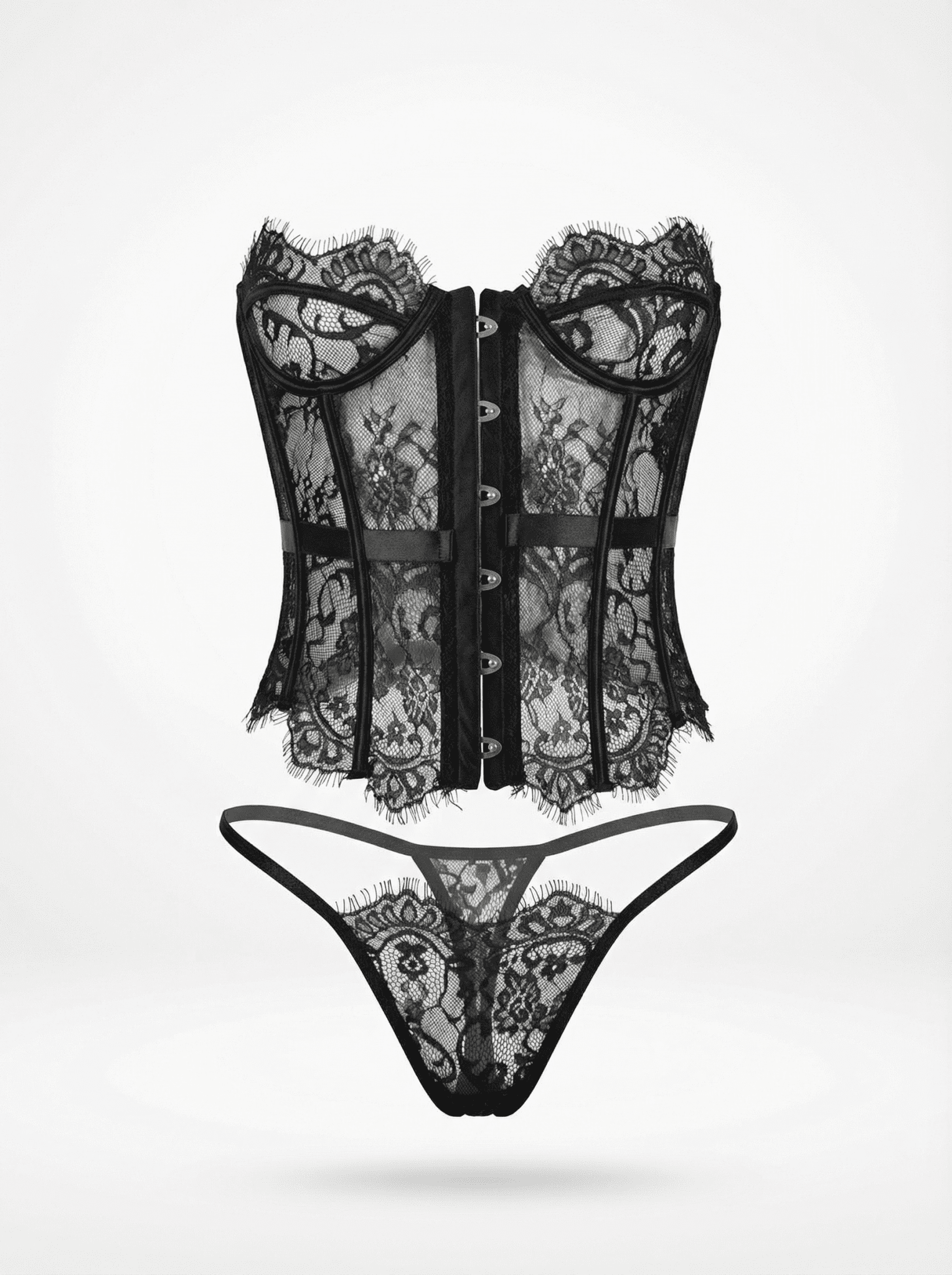 Zali Sheer Corset - Livetta
