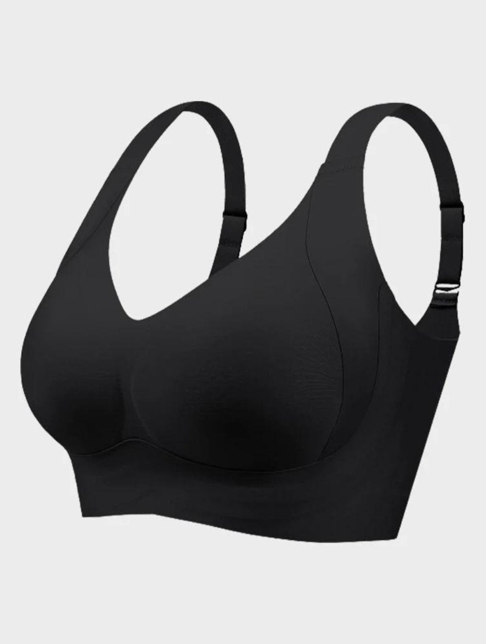 Daily Comfort Wireless Shaper Bra (Black) - GetLivetta