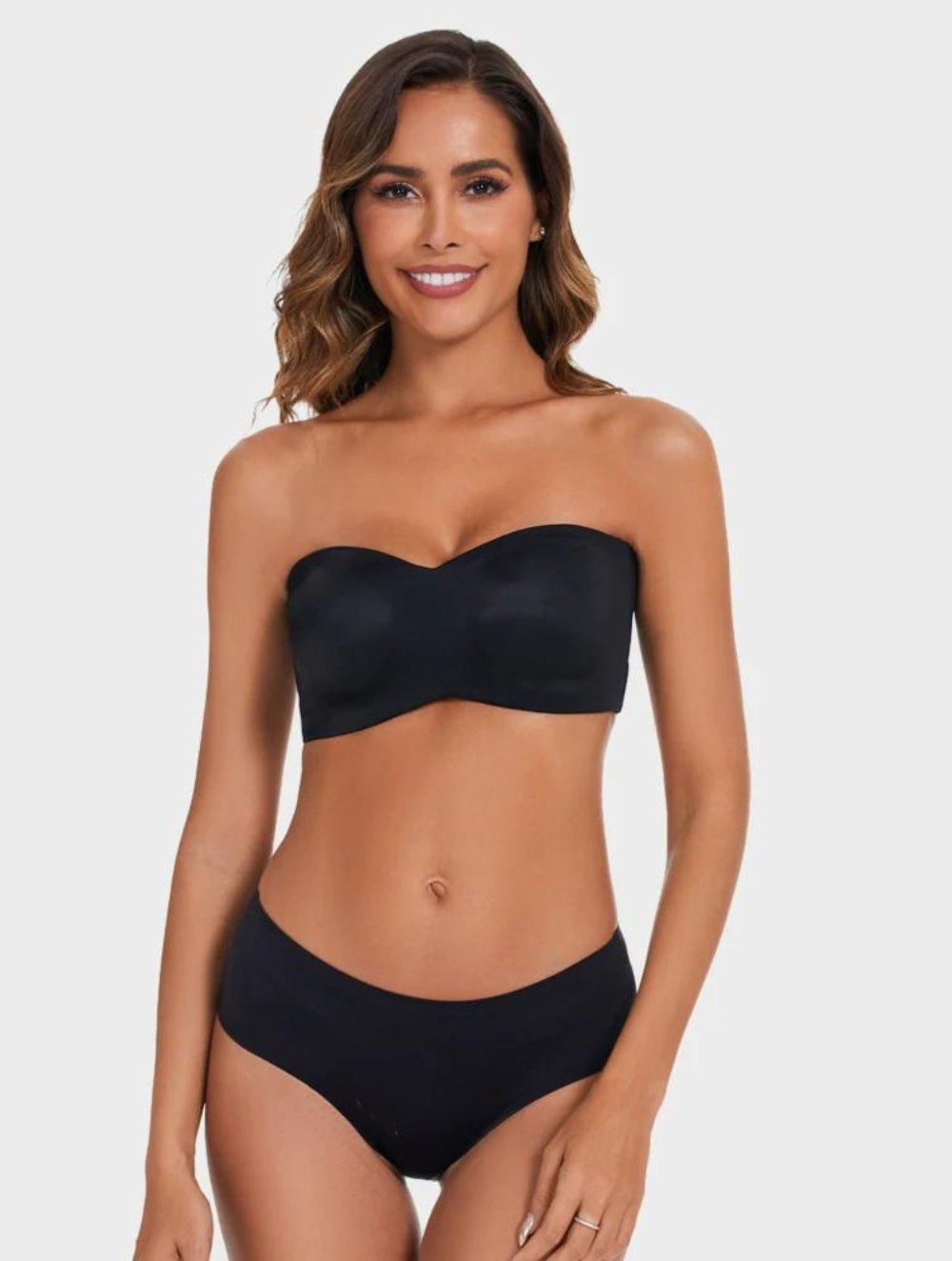 Full Support Non-Slip Convertible Bandeau Bra - GetLivetta