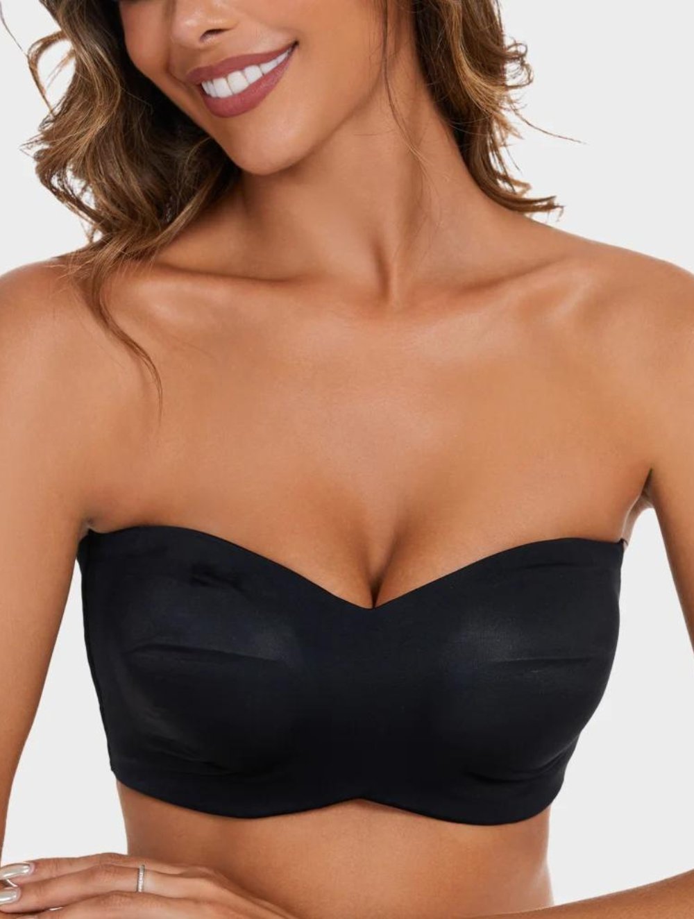 Full Support Non-Slip Convertible Bandeau Bra - GetLivetta