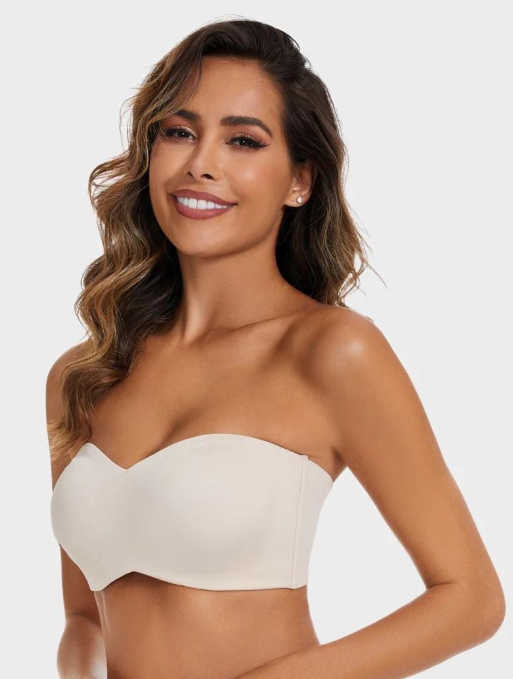 Full Support Non-Slip Convertible Bandeau Bra - GetLivetta