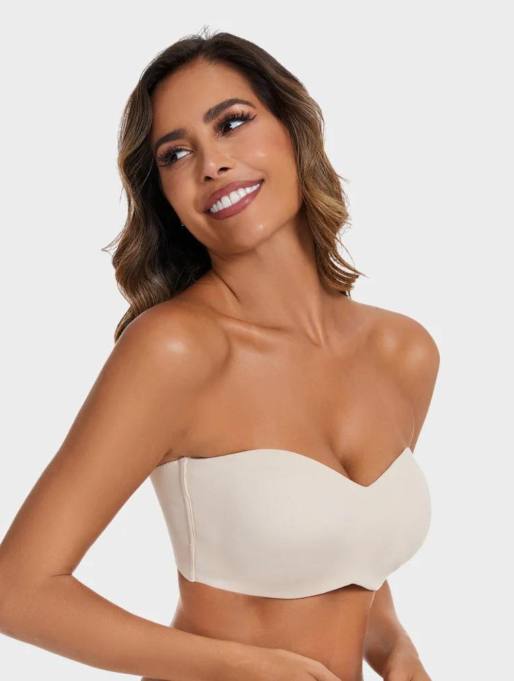 Full Support Non-Slip Convertible Bandeau Bra - GetLivetta