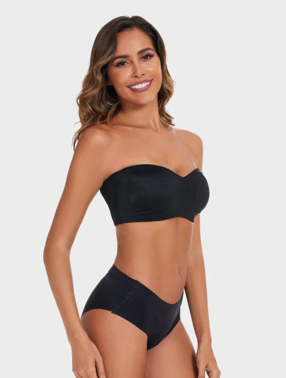 Full Support Non-Slip Convertible Bandeau Bra - GetLivetta