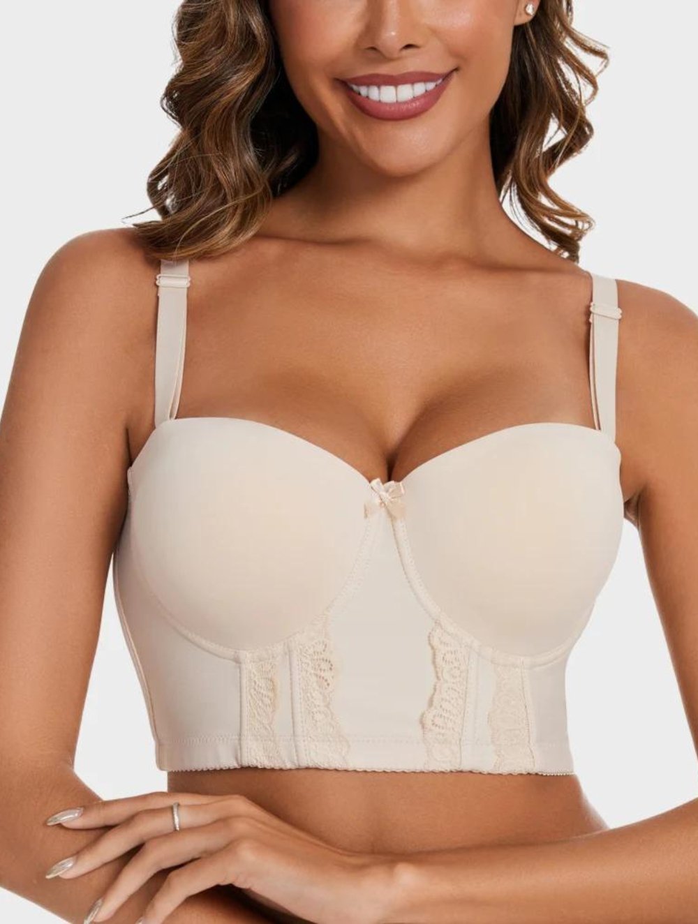 Low Back Strapless Bra - GetLivetta