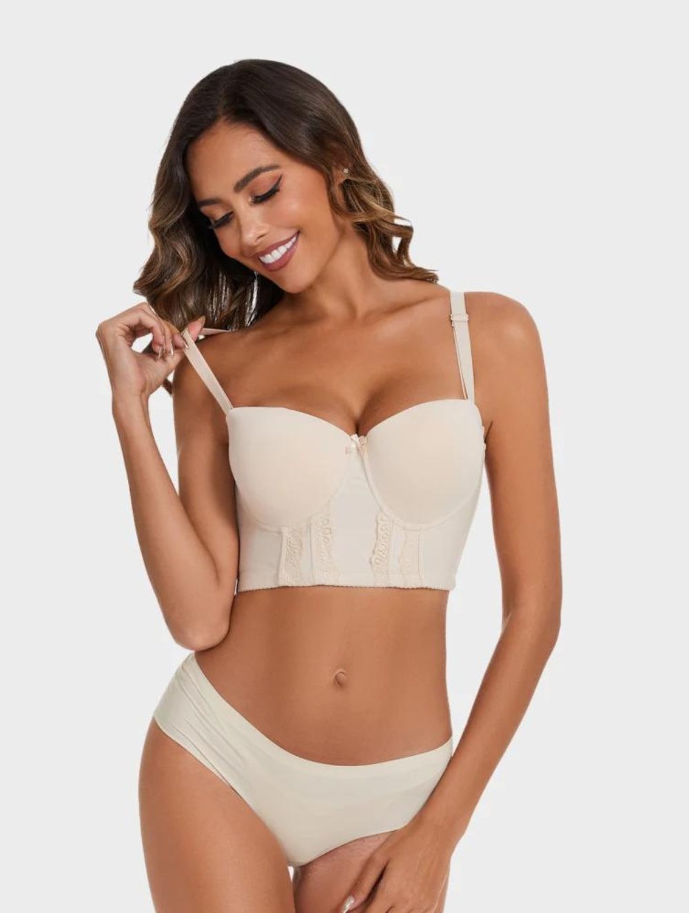 Low Back Strapless Bra - GetLivetta