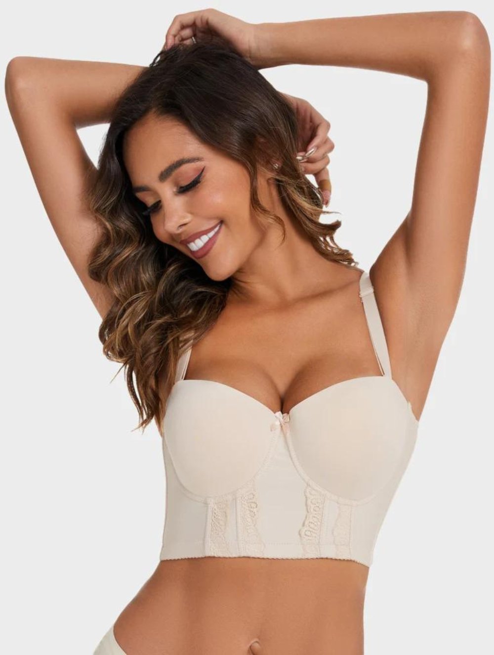 Low Back Strapless Bra - GetLivetta