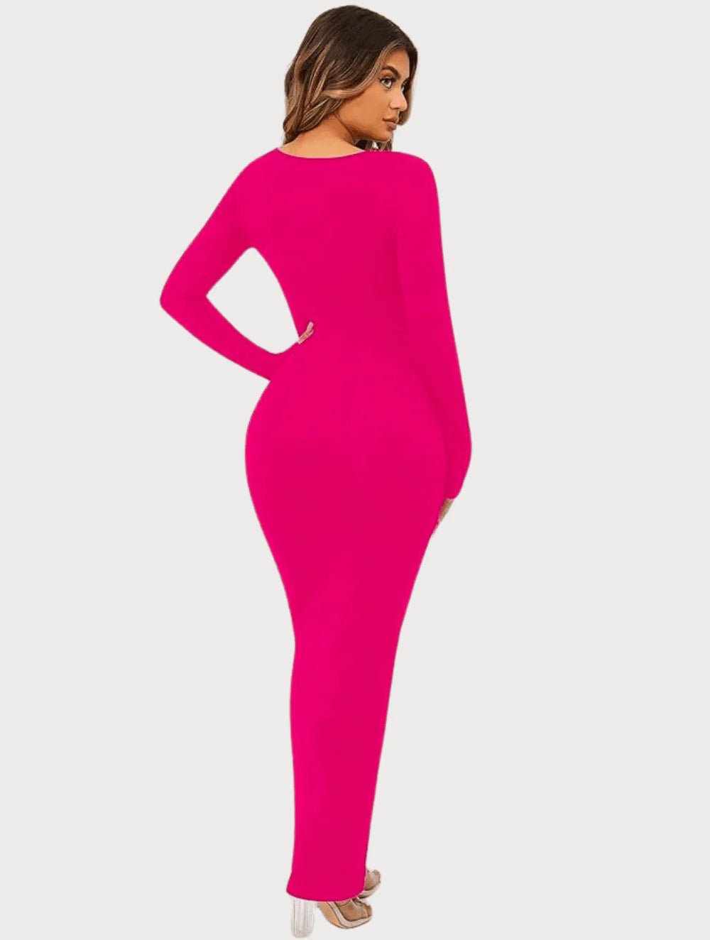 Shapewear Long Sleeve Dress - GetLivetta